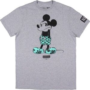 Disney Gray Cotton Blend T-Shirt XXL